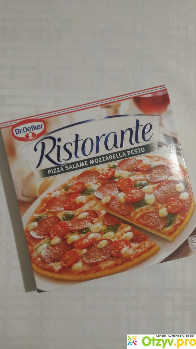 Отзыв о Пицца Ristorante Salame, Mozzarella, Pesto