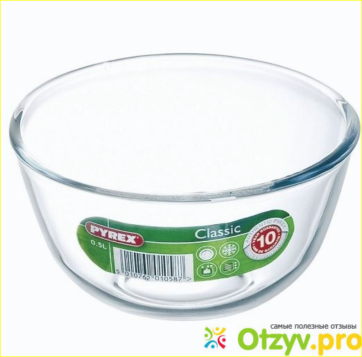 Не стеклянная посуда Pyrex