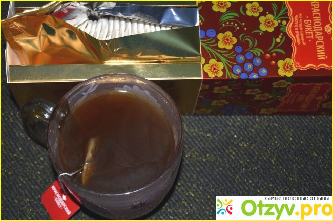 Чай черный Добрыня-Дар Краснодарский букет с чабрецом и душицей фото1