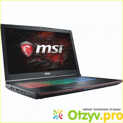 Описание и технические характеристики ноутбука MSI GE72MVR 7RG-014RU Apache Pro.