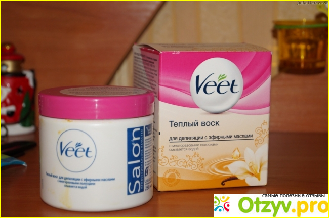 Теплый воск от Veet