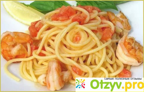 Как правильно приготовить спагетти с креветками