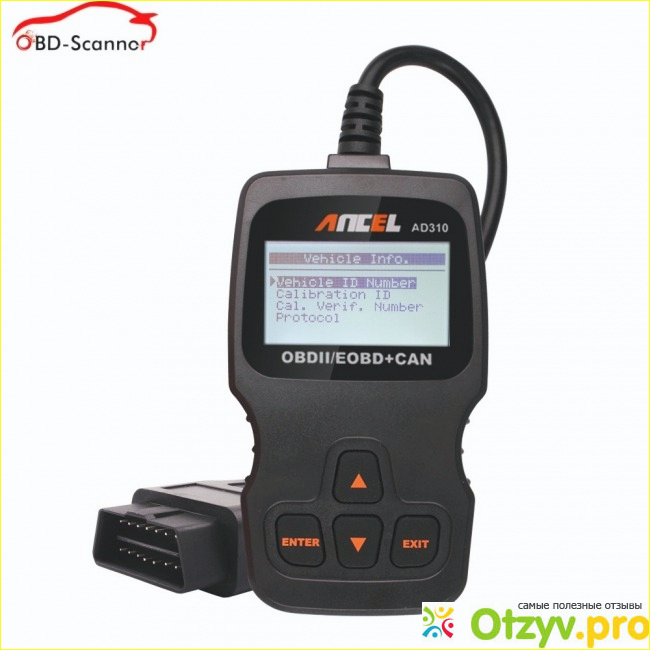 Отзыв о Ансель ad310 obd2 автомобильный сканер