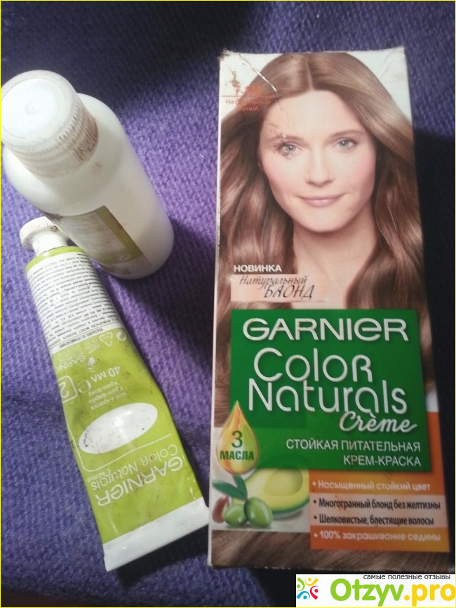 Отзыв о Краска для волос Garnier Color naturals creme