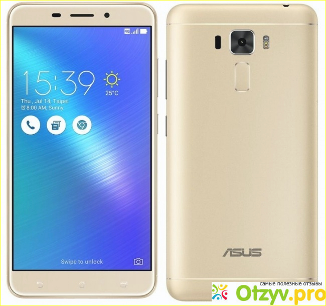 Отзыв о ASUS ZenFone 3 Laser ZC551KL 32GB, Gold