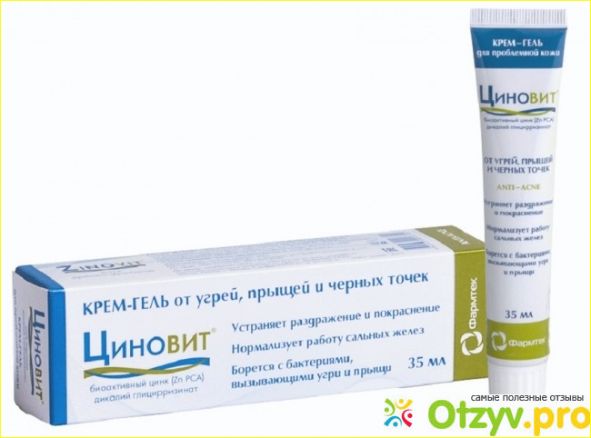 Состав геля Циновит