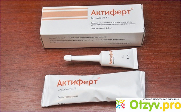 Как применять гель Актиферт?