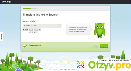 Duolingo.com - бесплатное изучение иностранных языков фото1