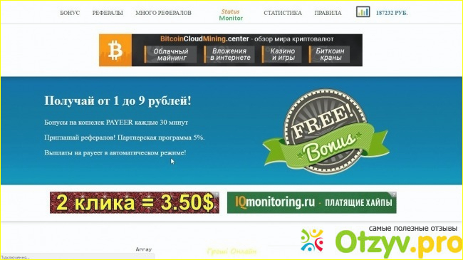 Отзыв о Status-monitor.ru