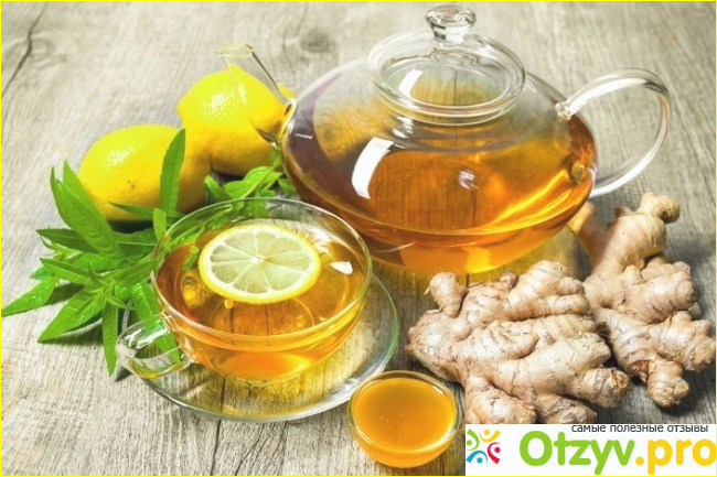 Рецепты чая с имбирем и лимоном при простуде фото1