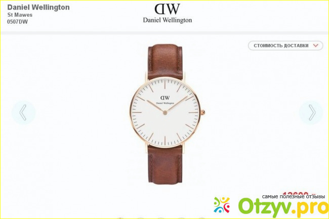 Отзыв о Часы Daniel Wellington: отзывы, где купить