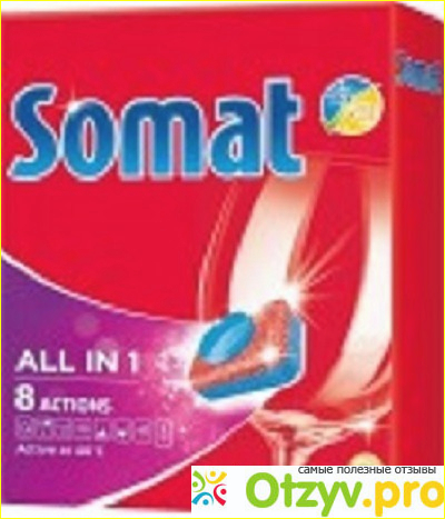 Отзыв о Таблетки для посудомоечной машины Somat