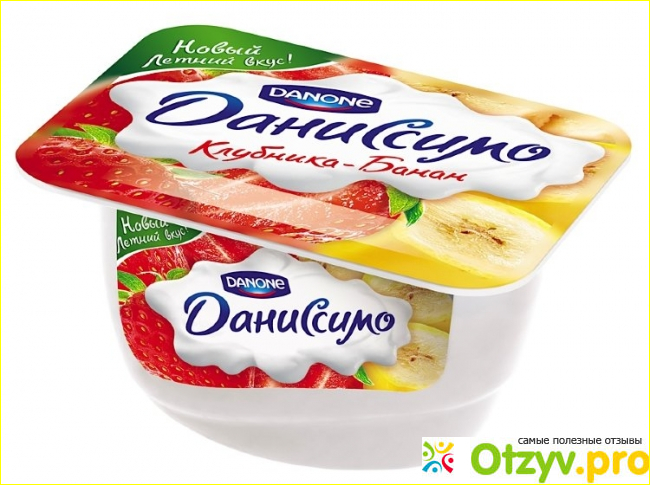 Отзыв о Продукт творожный Danone Даниссимо Клубника-банан