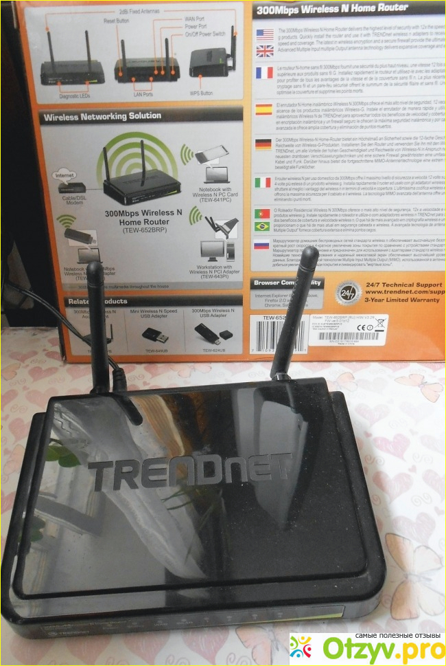 Роутер TRENDnet TEW-652BRP фото1