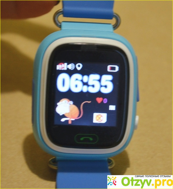 Отзыв о Детские смарт-часы с GPS-трекером Q90