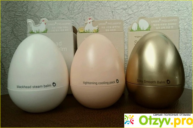 Отзыв о TONYMOLY NEW EGG PORE SET (BLACKHEAD STEAM BALM+COOLING PACK+SMOOTH BALM)