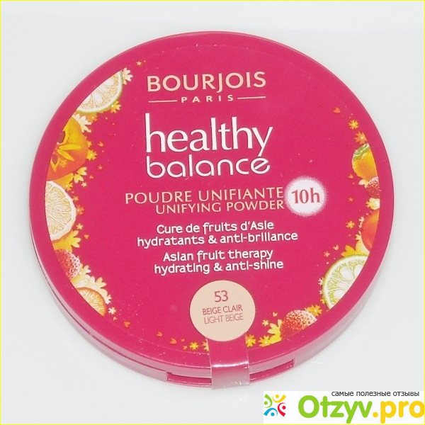 Пудра Healthy Balance Bourjois.