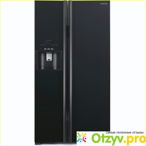 Отзыв о Холодильник Side by Side Hitachi R-S 702 GPU2 (GBK)