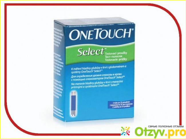 Отзыв о Тест-полоски OneTouch Select, 50 шт