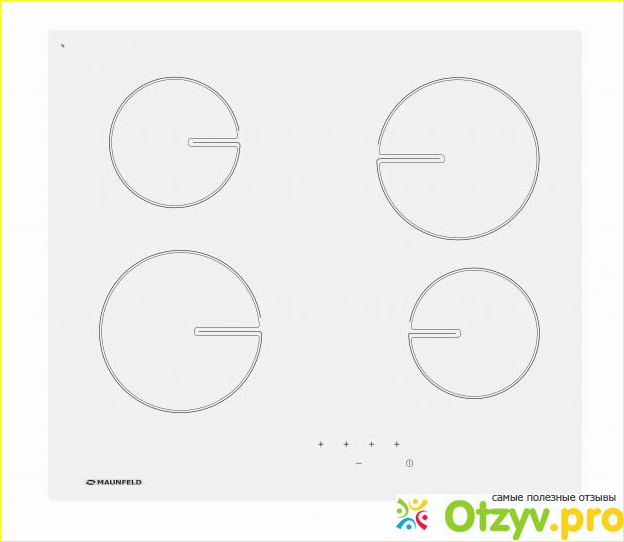 Стеклокерамическая панель MVCE59.4HL.SZ-WH белый - плюсы и минусы данной модели.