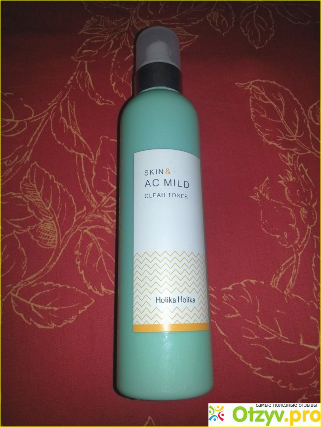 Отзыв о Тоник Skin & AC Mild Clear Toner Holika Holika