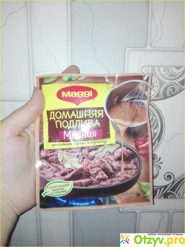 Отзыв о Домашняя подлива Maggi Мясная