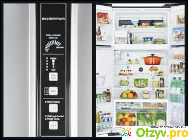 Холодильник Hitachi R-V722 PU1X INX фото1