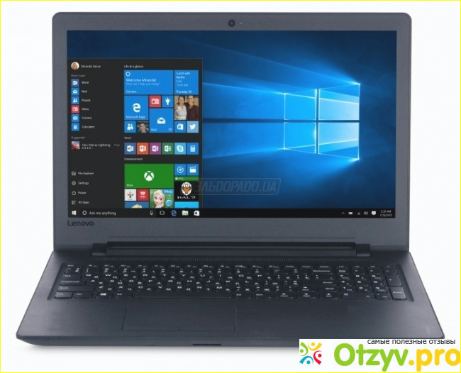 Отзыв о Lenovo IdeaPad 110-17ACL, Black (80UM005BRK)