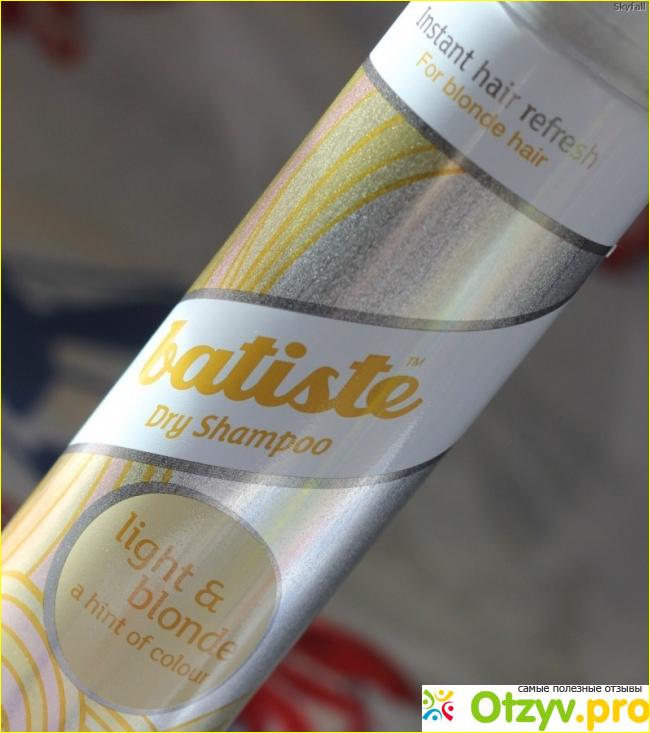 Преимущества сухого шампуня «Light  Blond Batiste»