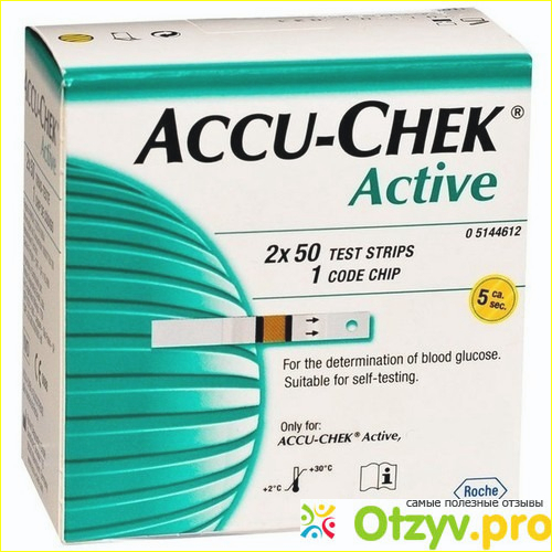 Отзыв о Тест-полоски Accu-Chek Active, 100 шт