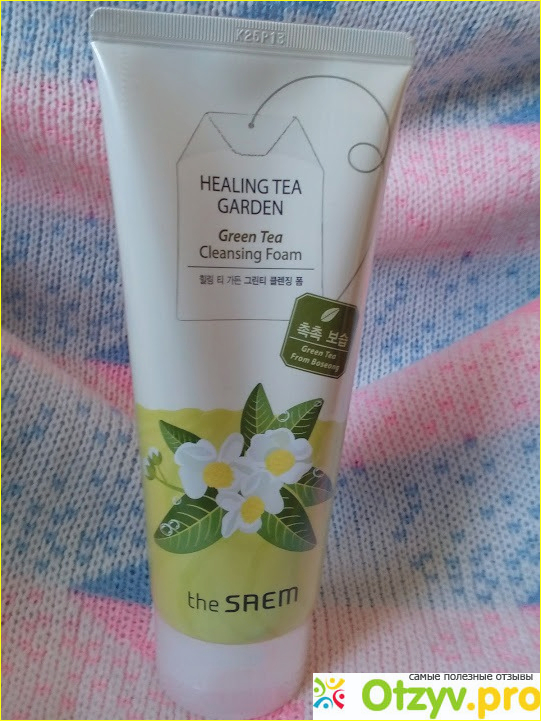 Отзыв о Пенка для умывания The Saem HEALING TEA GARDEN Green Tea Cleansing Foam