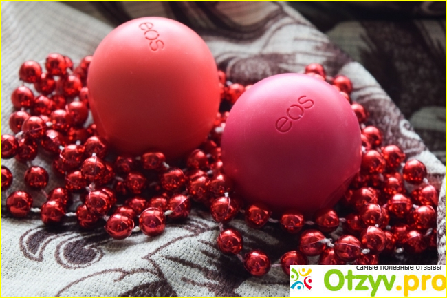 Мои впечатления о бальзамах для губ EOS lip balm