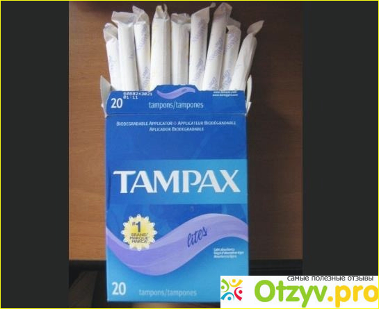 Мое знакомство с тампонами Тампакс (Tampax).