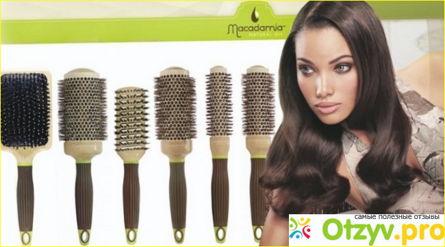 Впечатления о плоской щетке для волос Macadamia Paddle Cushion Brush –