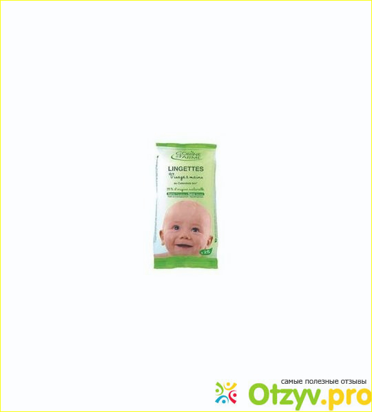 Отзыв о Салфетки Салфетки Lingettes Visage&Mains Corine de Farme