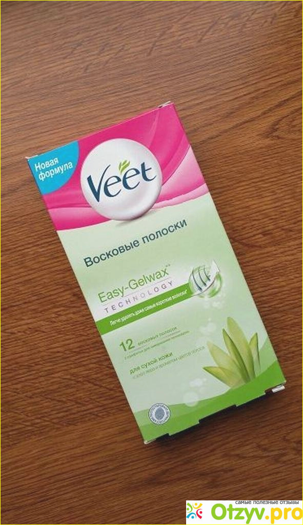 Отзыв о Восковые волоски VEET Easy-GelWax для сухой кожи