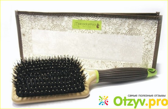 Расчески и щетки Cushion Brush Macadamia.