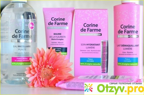 Что собой представляют салфетки Lingettes Visage&Mains Corine de Farme