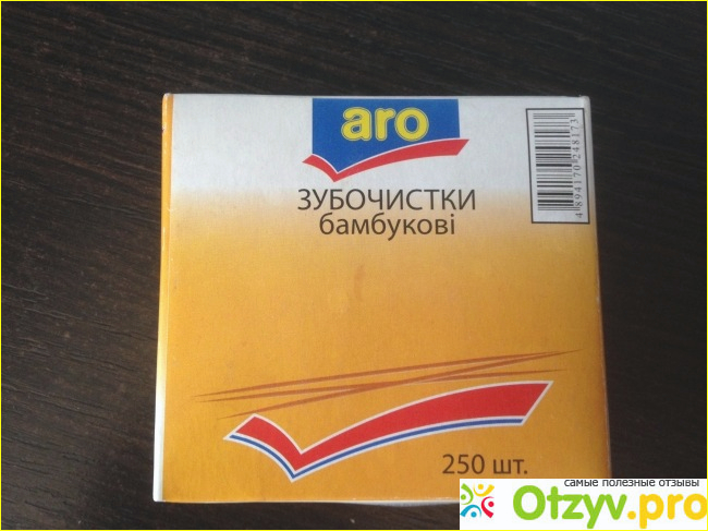 Отзыв о Зубочистки бамбуковые ARO