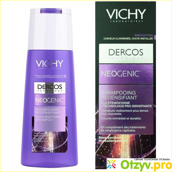 Что из себя представляет шампунь Vichy DERCOS NEOGENIC