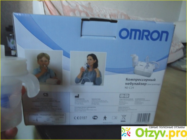 Отзыв о Компрессорный небулайзер omron ne c24