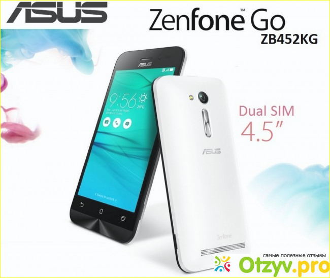Отзыв о ASUS ZenFone Go ZB452KG, White (90AX0142-M01140)