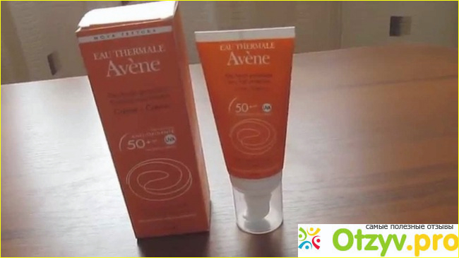 Отзыв о Avene Солнцезащитный крем SPF 50 с минеральным