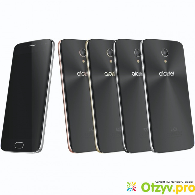 Основные характеристики смартфона Alcatel OT-6055K Idol 4. 