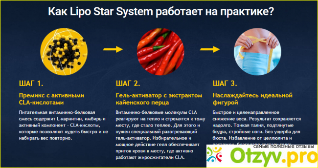 Lipo Star System: реальные отзывы врачей, состав