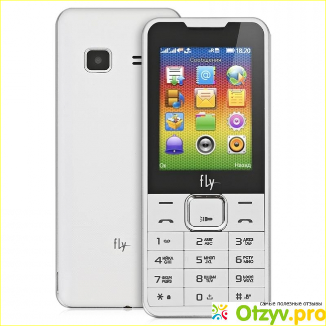 Отзыв о Fly FF243, White