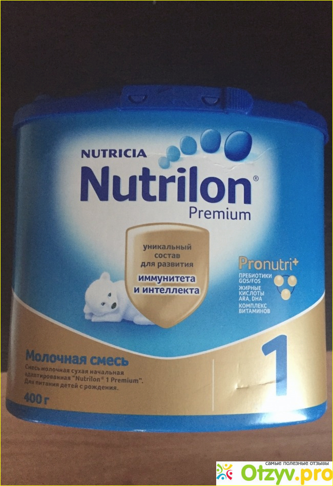 Отзыв о молочной смеси Nutrilon Premium 1 фото1