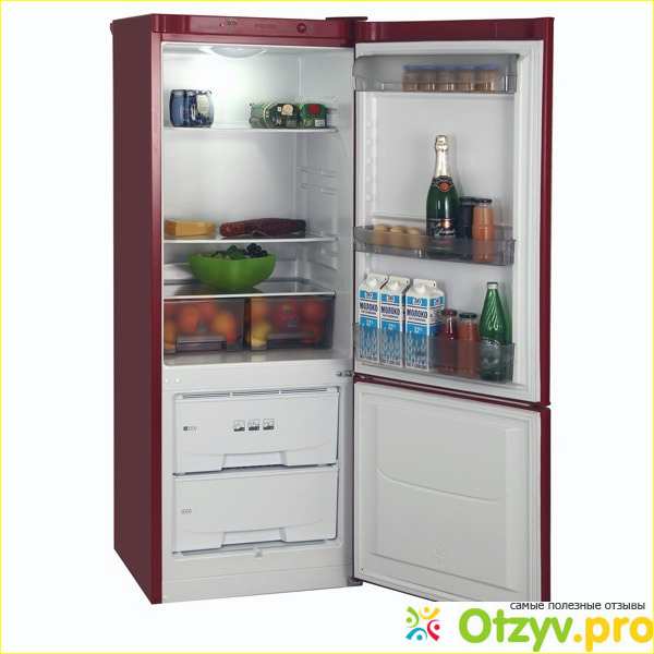 Двухкамерный холодильник Позис RK-102 рубиновы фото2