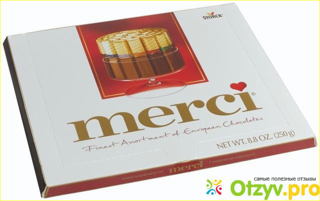 Отзыв о Шоколад `Merci`