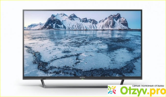Sony KDL-43WE755, Black телевизор фото1